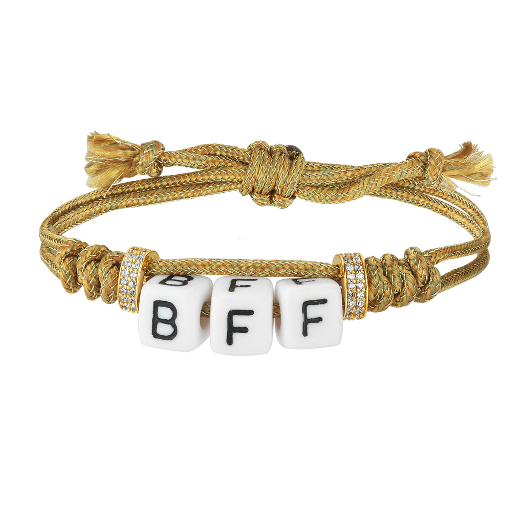 Maisonirem Bracelet BFF two gold beads Bracelets Gold