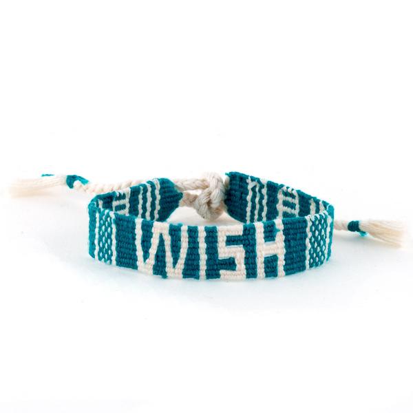 Maisonirem Message bracelet Bracelets Green WISH