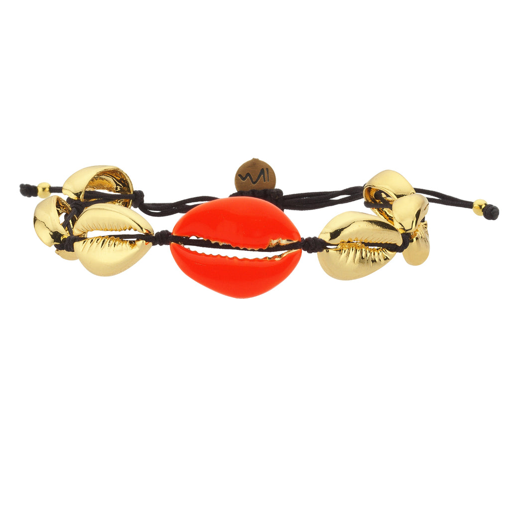 Maisonirem Bracelet Neon Molokai Bracelets NEON ORANGE SHELL