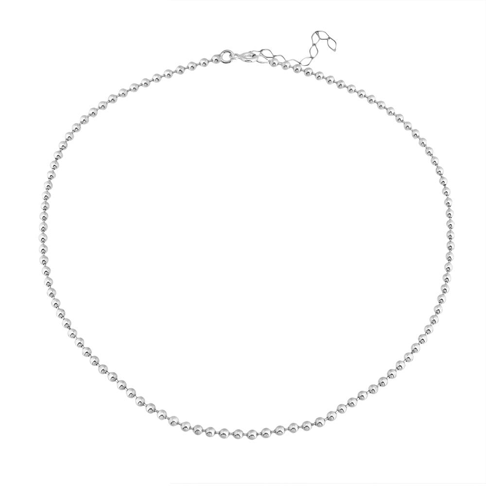 Maisonirem Choker Ball Chain Necklaces