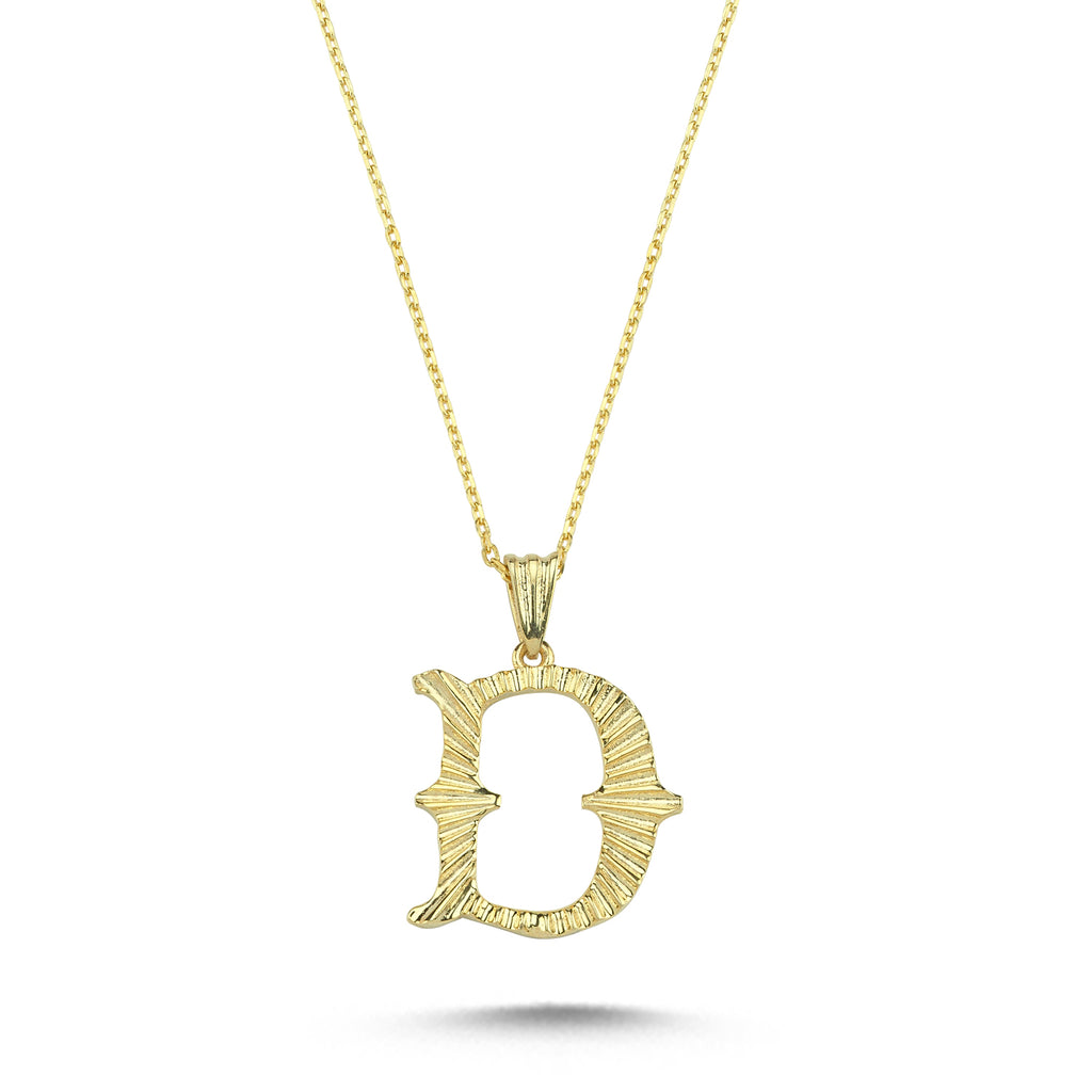 Maisonirem Initial Necklace Necklaces Gold