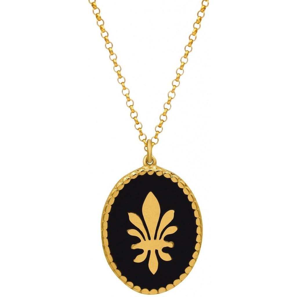 Maisonirem Lotus Necklace Necklaces Gold