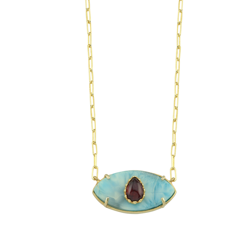 Maisonirem Necklace All eyes on me  Green