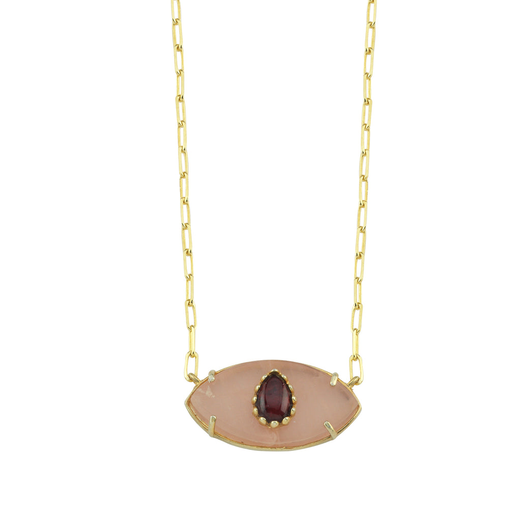 Maisonirem Necklace All eyes on me  Pink