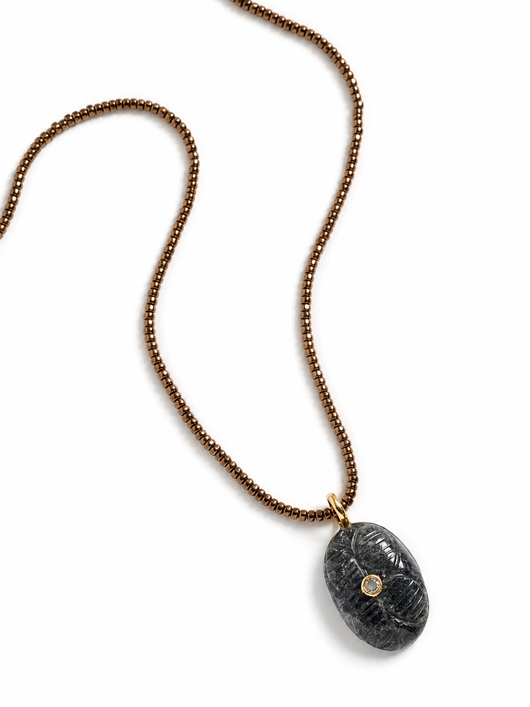Necklace Bronze Haze | MAISONIREM