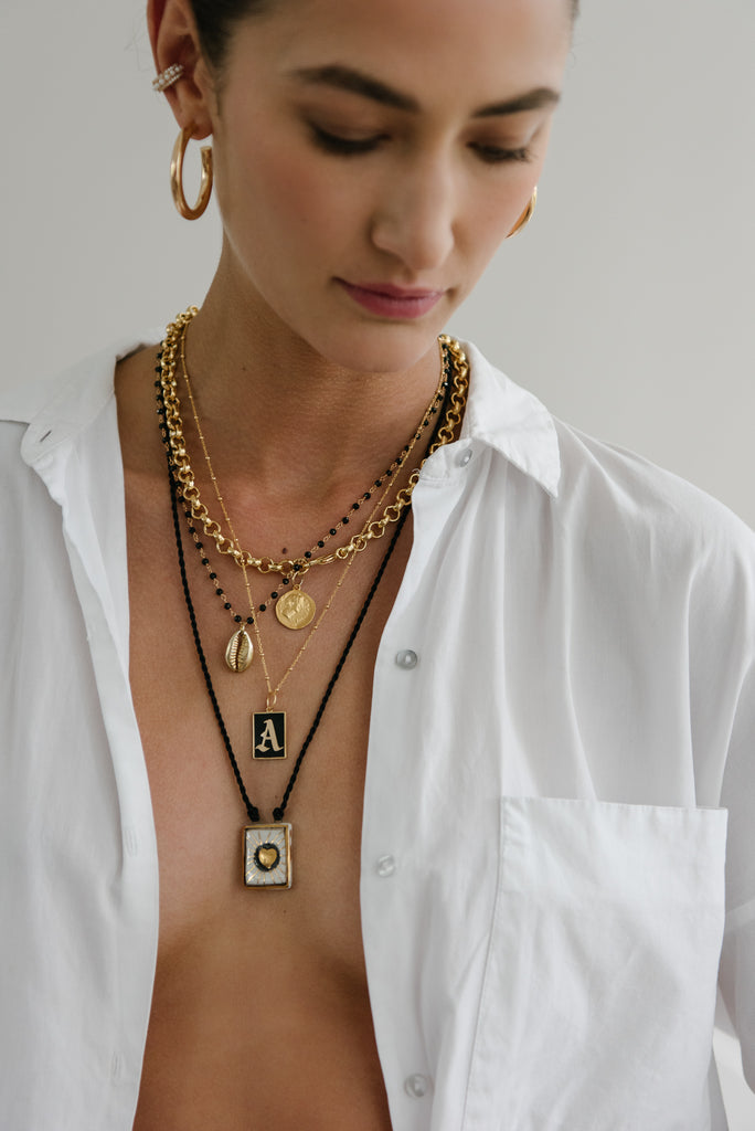 Maisonirem Necklace Ceramic Simple Necklaces