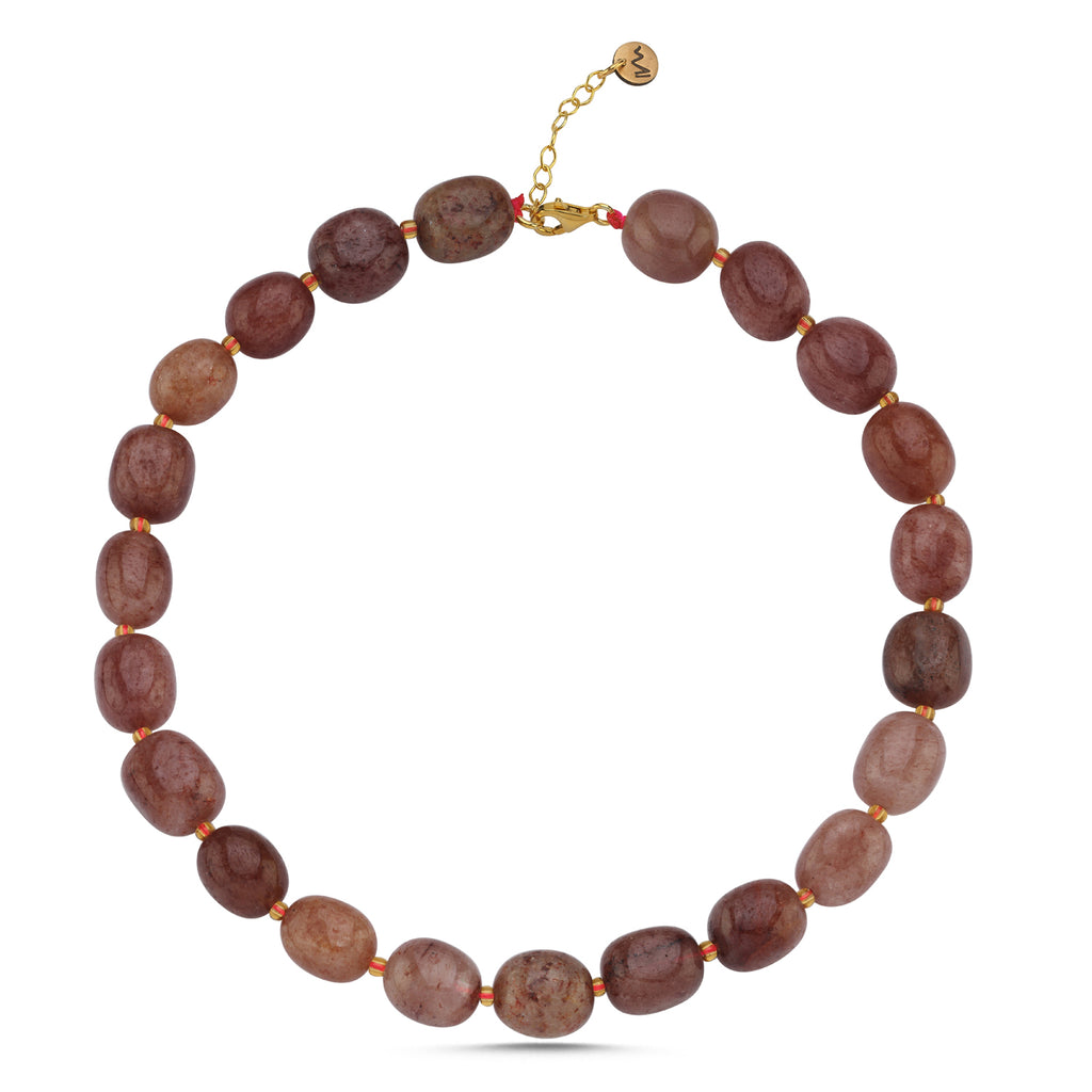 Maisonirem Necklace Cherry Quartz Necklaces