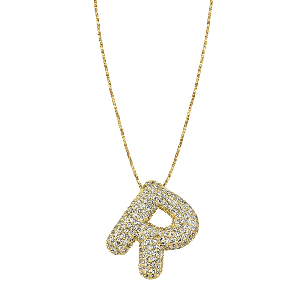 Maisonirem Necklace Initial Sparkle Necklaces