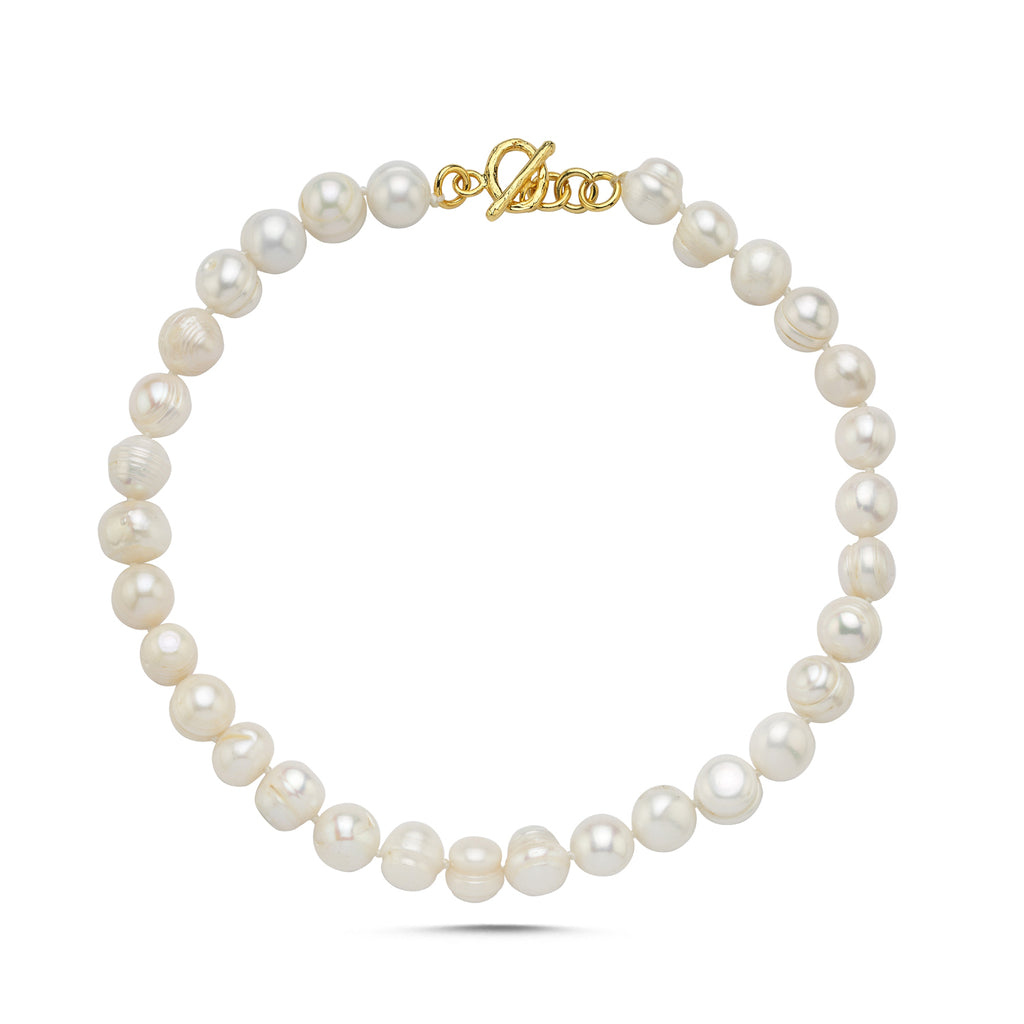 Maisonirem Necklace Pearl Choker Oslo Necklaces Gold