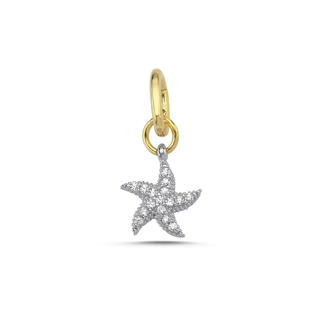 Maisonirem Pendant Sea Star Pendants Silver