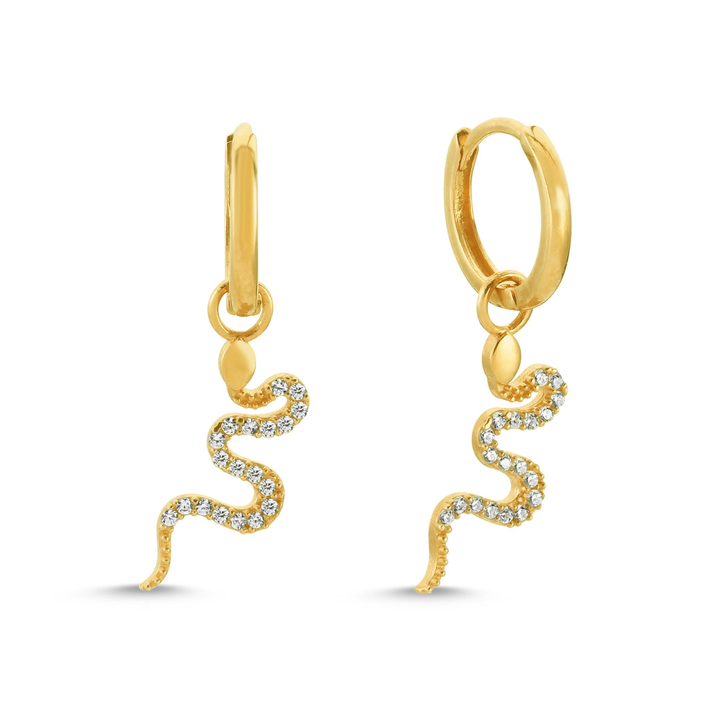 Maisonirem Earrings Serpent Earrings Gold