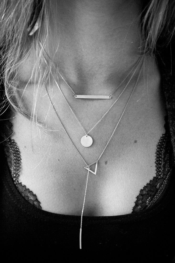 Maisonirem Horizon Bar Necklace Necklaces