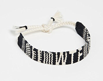 Maisonirem Message bracelet Bracelets BLACK WTF