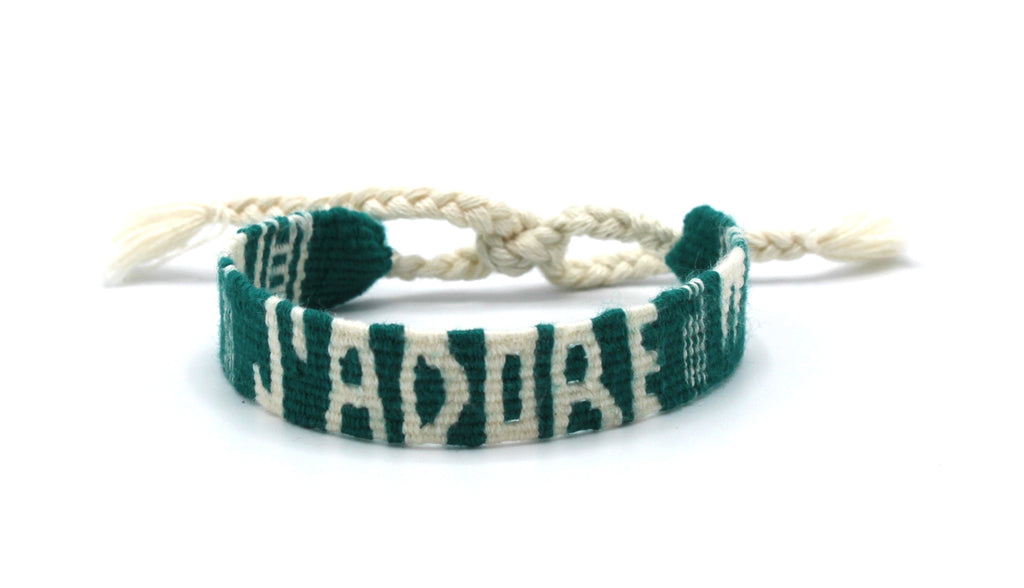 Maisonirem Message bracelet Bracelets GREEN J'ADORE