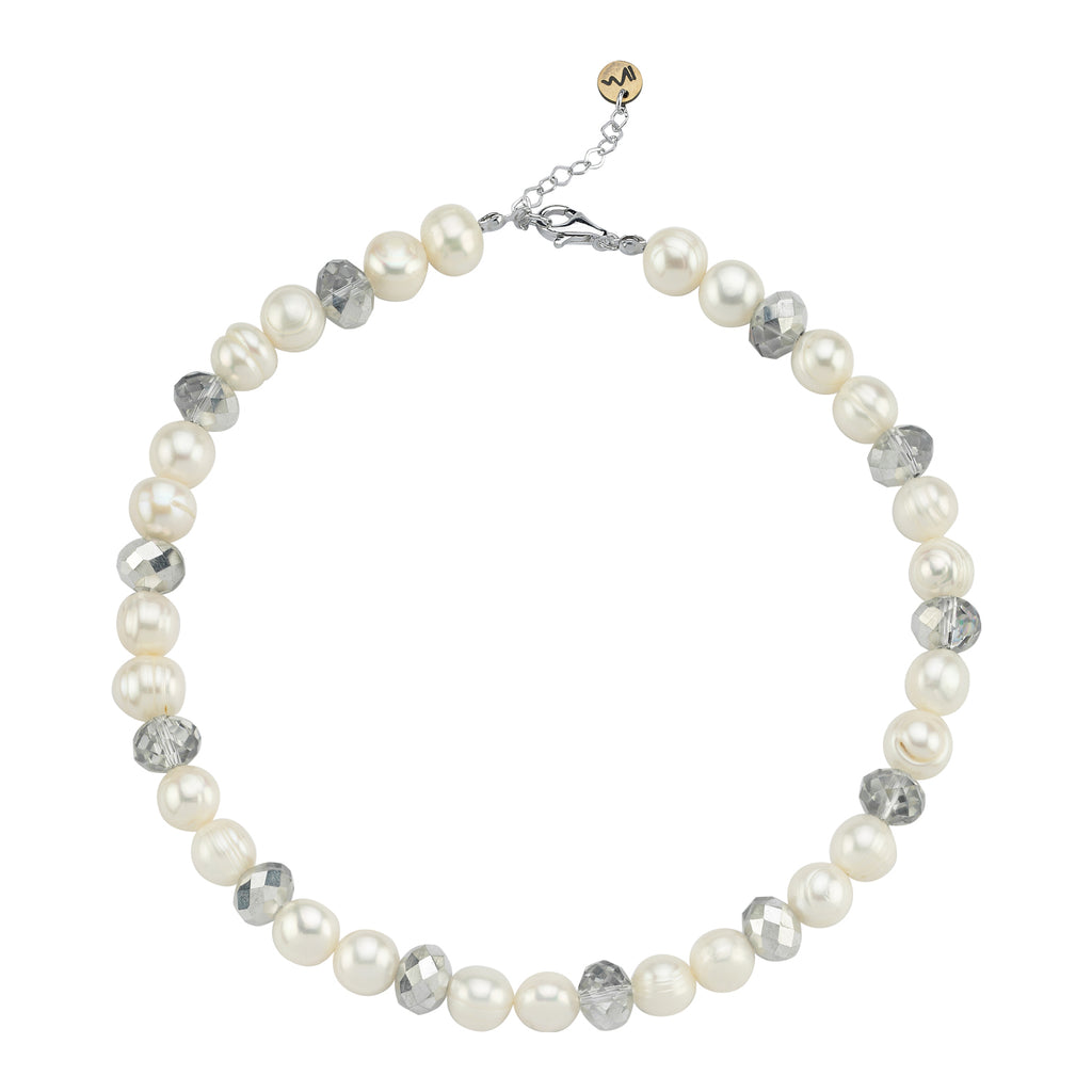 Maisonirem Necklace Pearl Moon Necklaces