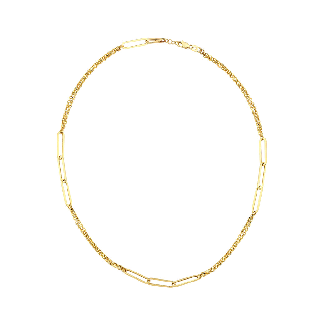 Maisonirem Necklace two chains Fine jewelry Gold