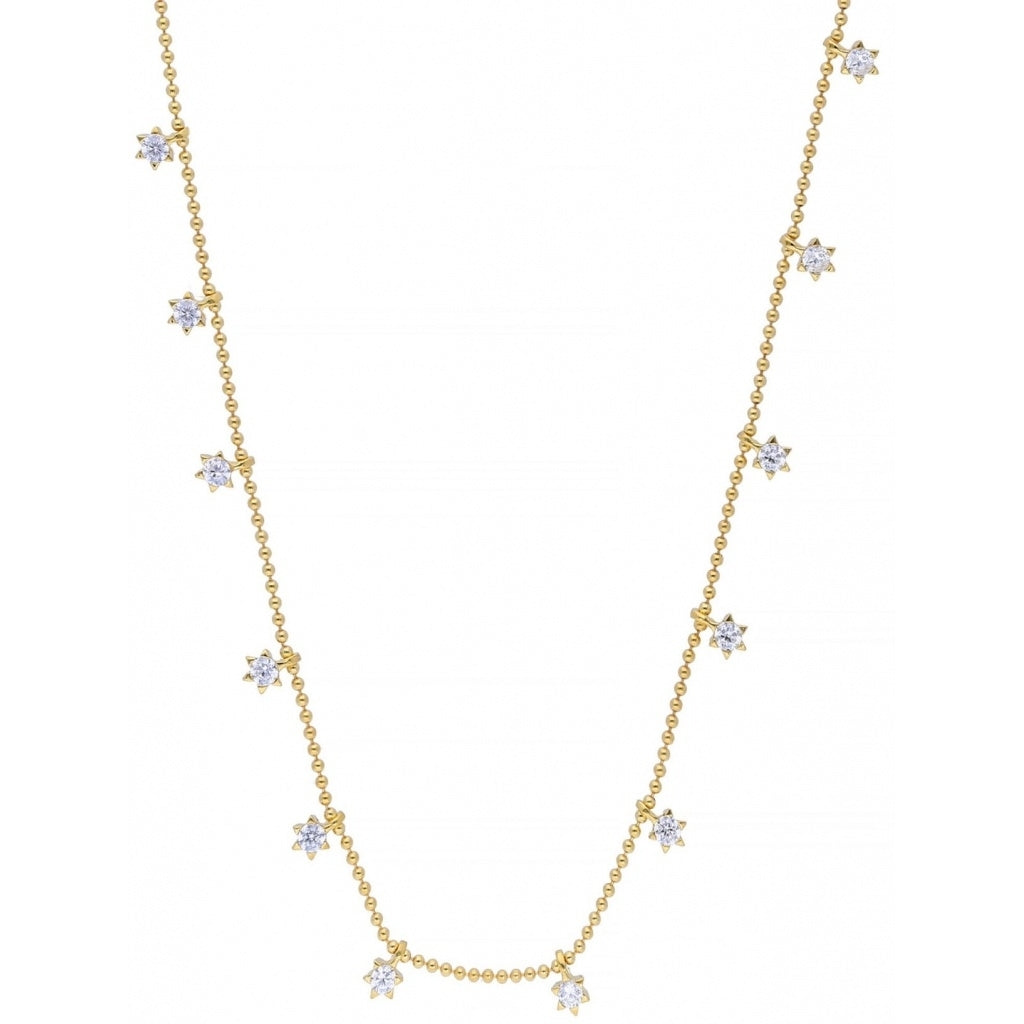 Maisonirem Star Choker Necklaces Gold